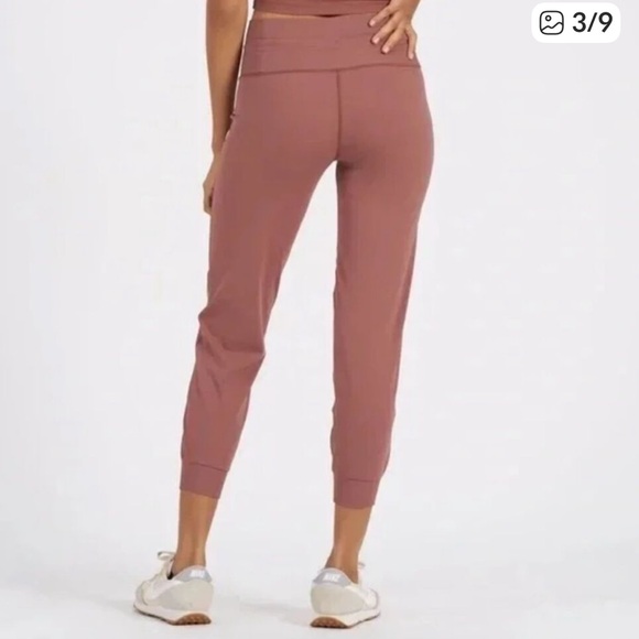Vuori Daily Jogger Leggings Terra Cotta Stretch Womens XS - Picture 5 of 9